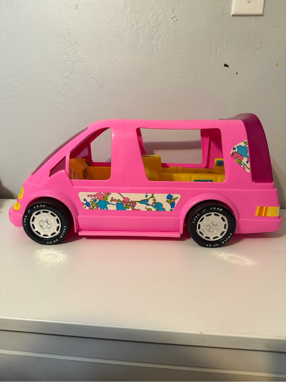 Vintage American Plastic Toys Barbie Camper Van
